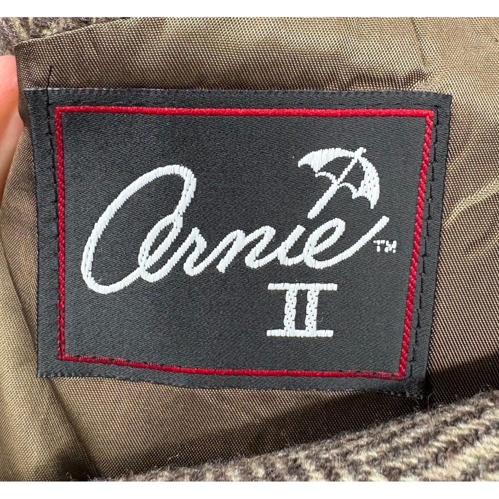 Ernie II Men's Wool Blazer Herringbone Tweed Vintage Academia USA‎ Tailored 42L - Picture 4 of 9